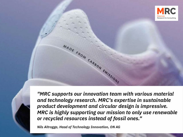 On Running Clean Cloud SHoe made from CO2 emission