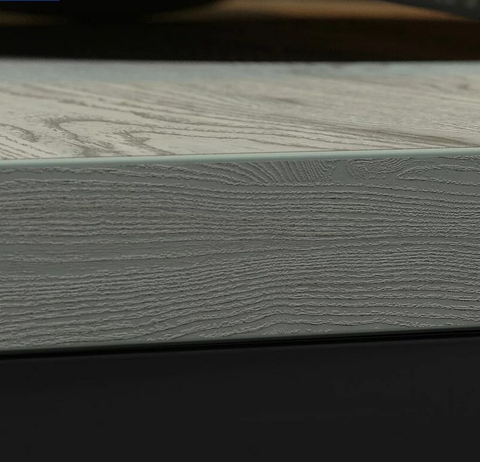 Surface produced with Surteco Embossing Film